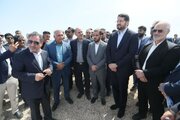 ببینید|  گزارش تصویری سفر وزیر راه و شهرسازی به خوزستان