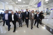 ببینید| بهره برداری از ترمینال بهسازی شده فرودگاه اهواز با حضور وزیر راه و شهرسازی
