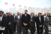 ببینید| افتتاح 5230 واحد مسکن مهر پردیس با حضور وزیر راه و شهرسازی