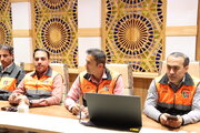 ببینید| نشست هماهنگی فرماندهان پلیس راه ها و روسای راهداری و حمل و نقل جاده ای استان بوشهر به منظور ارتقای ایمنی سفر های نوروزی 1403