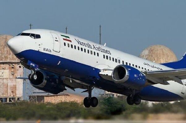 برقراری پروازهای «وارش» از فرودگاه بین المللی کرمان برای نخستین بار وارش