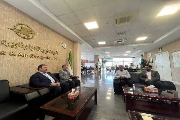 دیدار مدیرعامل هما با مدیرعامل شرکت فرودگاهها با موضوع ماموریتهای حج و اربعین فرزادی پور-نخجوانی