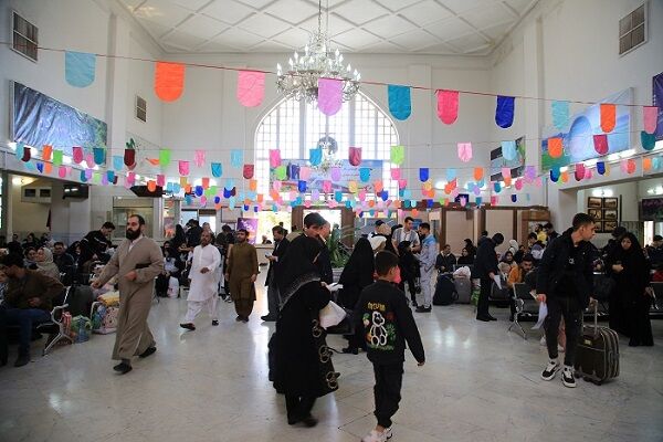 جابهجایی روزانه بیش از ۷ هزار مسافر در راه آهن قم قم