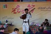 گزارش تصویری - ایستگاه پویش چشم به راهیم آذربایجان غربی با برنامه های مختلف فرهنگی، هنری و آئینی  چشم انتظار مسافران نوروزی است