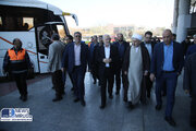 ببینید| بازدید معاون حمل و نقل وزیر راه و شهرسازی از پایانه مسافربری جنوب تهران
