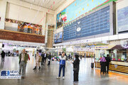 ببینید| ایستگاه راه آهن تهران در نوروز 1403