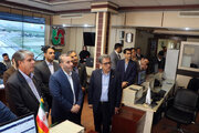 بازدید استاندار از مرکز مدیریت راههای استان کرمانشاه،