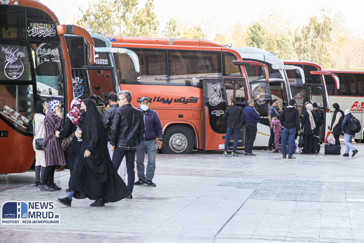 جابهجایی ۵ میلیون و ۳۴۰ هزار مسافر در ۵۸۱ هزار سفر با ناوگان عمومی جادهای ببینید| پایانه مسافربری جنوب تهران در نوروز 1403