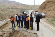 ببینید| بازدید مدیرکل مدیریت بحران استانداری و مدیر کل راهداری و حمل و نقل جادهای لرستان از ابنیه فنی و راههای روستایی شهرستان دلفان