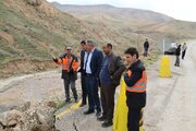 ببینید| بازدید مدیرکل مدیریت بحران استانداری و مدیر کل راهداری و حمل و نقل جادهای لرستان از ابنیه فنی و راههای روستایی شهرستان دلفان