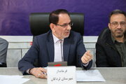 جلسه بررسی مشکلات و موانع اراضی مورد نیاز طرح های نهضت ملی مسکن و جوانی جمعیت شهرستان لردگان
