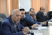 جلسه بررسی مشکلات و موانع اراضی مورد نیاز طرح های نهضت ملی مسکن و جوانی جمعیت شهرستان لردگان