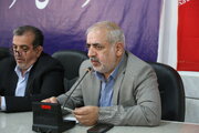 جلسه بررسی مشکلات و موانع اراضی مورد نیاز طرح های نهضت ملی مسکن و جوانی جمعیت شهرستان لردگان