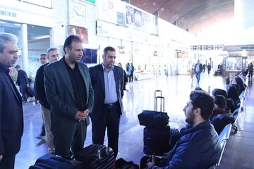 بازدید رئیس شورای هماهنگی راه و شهرسازی خراسان رضوی از ایستگاه راه آهن مشهد