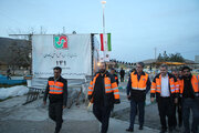 ️بازدید فرمانده مرکز مقاومت بسیج وزارت راه و شهرسازی از ایستگاه پویش چشم به راهیم استان کرمانشاه