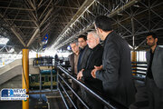 ببینید| بازدید معاون حمل‌ونقل وزیر راه و شهرسازی از ایستگاه راه‌آهن تهران