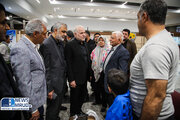 ببینید| بازدید معاون حملونقل وزیر راه و شهرسازی از فرودگاه بینالمللی مهرآباد تهران