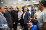 ببینید| بازدید معاون حمل‌ونقل وزیر راه و شهرسازی از فرودگاه بین‌المللی مهرآباد تهران
