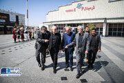 ببینید| بازدید معاون حملونقل وزیر راه و شهرسازی از فرودگاه بینالمللی مهرآباد تهران