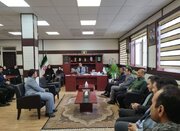 ببینید| دیدار نوروزی مدیر کل راه و شهرسازی استان سیستان و بلوچستان با کارکنان