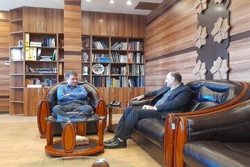 دیدار نوروزی مدیرکل راه و شهرسازی گیلان با رئیس سازمان مدیریت و برنامه‌ریزی استان