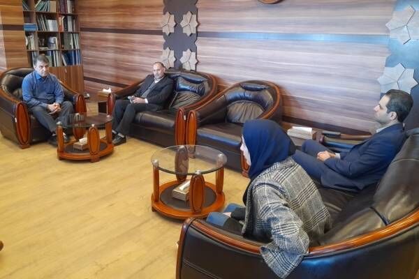 دیدار نوروزی مدیرکل راه و شهرسازی گیلان با رئیس سازمان مدیریت و برنامهریزی استان گیلان-دیدار