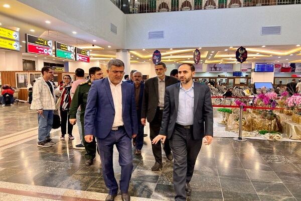 بازدید بازرس ویژه سازمان هواپیمایی کشوری از فرودگاه بین المللی زاهدان سیستان