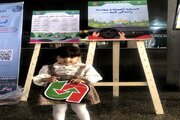 بینید | اجرای پویش نوروزی «چشم به راهیم» در راه آهن استان اصفهان