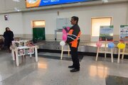 بینید | اجرای پویش نوروزی «چشم به راهیم» در فرودگاه شهيد بهشتي اصفهان