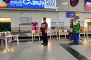 بینید | اجرای پویش نوروزی «چشم به راهیم» در فرودگاه شهيد بهشتي اصفهان