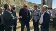 بازدید سرپرست شرکت عمران شهرهای جدید از پروژه های طرح نهضت ملی و مسکن مهر شهر جدید پردیس