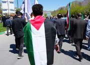 ببینید| حضور پرشور کارکنان راهداری و حمل و نقل جادهای استان لرستان در راهپیمایی روز جهانی قدس