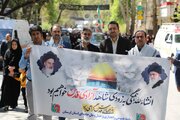 ببینید| حضور پرشور کارکنان راهداری و حمل و نقل جادهای استان لرستان در راهپیمایی روز جهانی قدس