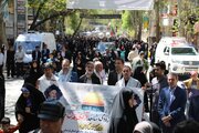 ببینید| حضور پرشور کارکنان راهداری و حمل و نقل جادهای استان لرستان در راهپیمایی روز جهانی قدس