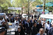 ببینید| حضور پرشور کارکنان راهداری و حمل و نقل جادهای استان لرستان در راهپیمایی روز جهانی قدس