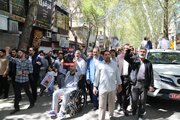 ببینید| حضور پرشور کارکنان راهداری و حمل و نقل جادهای استان لرستان در راهپیمایی روز جهانی قدس
