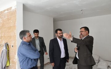 ببینید| بازدید مدیرکل راه و شهرسازی استان از پروژه  ۱۶۰ واحدی انجمن خیرین مسکن ساز سمنان