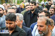 ببینید | حضور وزیر راه و شهرسازی در مراسم تشییع پیکر مرحوم حمید بهبهانی وزیر اسبق راه و ترابری