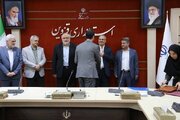 برگزاری مراسم تکریم و معارفه مدیرکل راه و شهرسازی استان قزوین