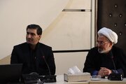 ببینید | مراسم اعطای حكم فرماندهی پایگاه مقاومت بسیج شهید طرحچی اداره کل راه و شهرسازی استان خراسان رضوی به حجت الاسلام غلامعلی سلیمانی