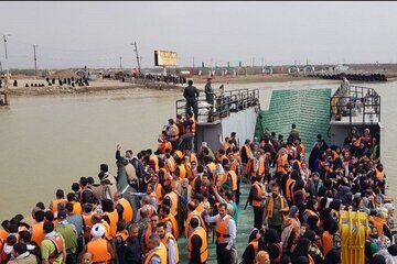 نزدیک به ۳۸۰  هزار نفر از جاذبه‌های دریایی استان خوزستان بهره‌مند شدند