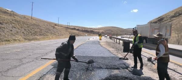 عملیات لکهگیری محور زنجان_بیجار انجام شد راهداری زنجان