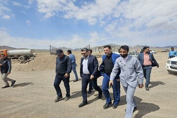 بازدید مدیرکل راه و شهرسازی خراسان جنوبی از پروژه راه آهن،باند دوم و نهضت ملی مسکن سربیشه