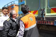 ببینید| اجرای طرح آشکارسازی وسایل نقلیه هدف (کاميون های باری و  حامل مواد سوختی و خطرناک) در شهرستان بروجرد