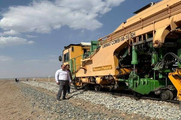 آغاز عملیات اجرایی پروژه بهسازی بلاک تل حمید-رباط پشت بادام در راه آهن شرق راه آهن شرق