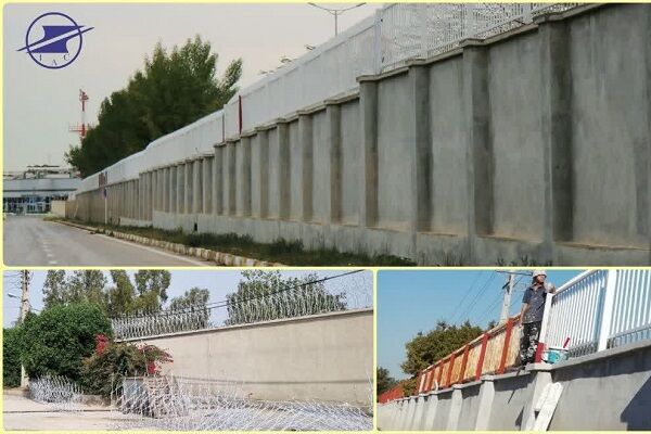 سطح امنیتی و حفاظتی از سایت ناوبری فرودگاه بوشهر ارتقا یافت نصب آهن