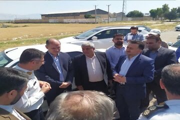 بازدید مدیر کل راه و شهرسازی خوزستان از سکونتگاه‌های غیر رسمی بهبهان