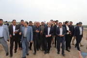 ببینید| بازدید میدانی استاندار خوزستان از طرح نهضت ملی مسکن در حمیدیه