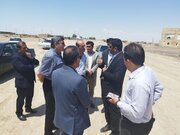 ببینید| بازدید نمایندگان سازمان ملی زمین و مسکن از پروژه ها و طرح های آماده سازی سایت های طرح نهضت ملی مسکن در شمال سیستان و بلوچستان