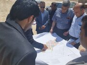 ببینید| بازدید نمایندگان سازمان ملی زمین و مسکن از پروژه ها و طرح های آماده سازی سایت های طرح نهضت ملی مسکن در شمال سیستان و بلوچستان